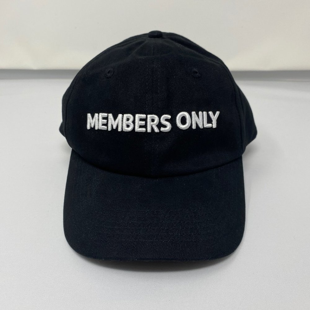 NWT Member's Only Baseball Hat